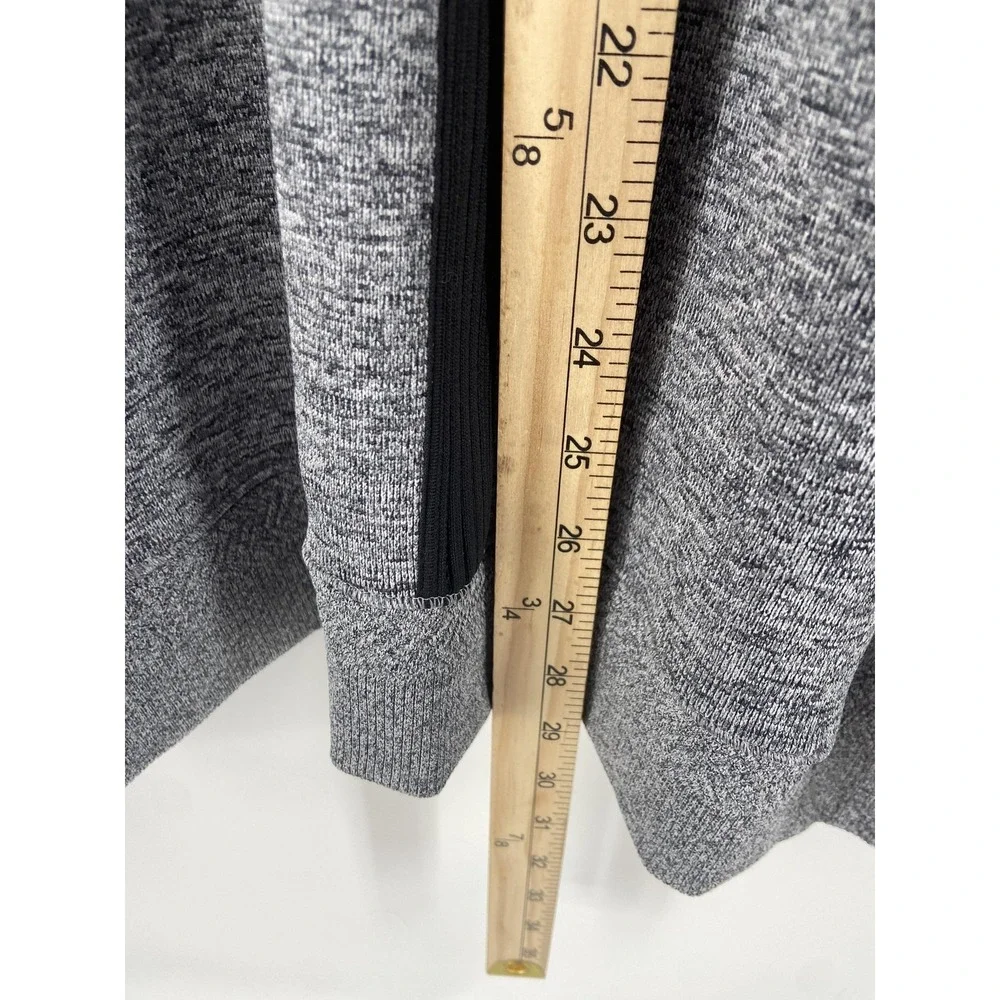 Nike Pullover Mens XL Gray Players 1/4 Zip Golf Vented Knit Train Running Active